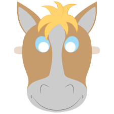 Horse Mask Template Free Printable Papercraft Templates