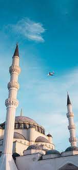 Beautiful mosque, allah, blue, islam ...