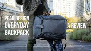 arrived peak design everyday backpack