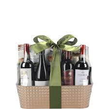 around the world wine gift basket