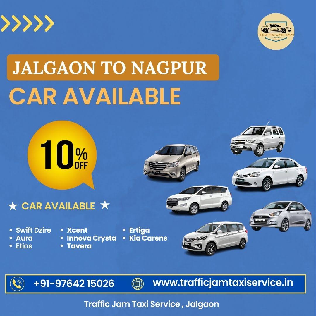 Jalgaon Cab Service ( Jalgaon to Nagpur ) product image