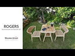 Rogers Aluminum Outdoor Set With 2
