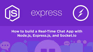 real time chat app with node express