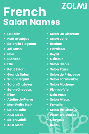 43 french salon name ideas for 2023