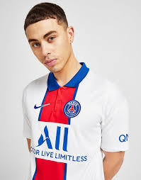 Нейма́р да си́лва са́нтос жу́ниор (порт. Nike Paris Saint Germain 10 Neymar 2020 21 Away Shirt Herren Weiss Jd Sports