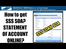 how to view and sss statement