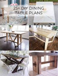 25 of the best diy dining table plans