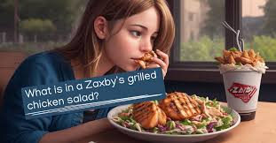 what is in a zaxby s grilled en salad
