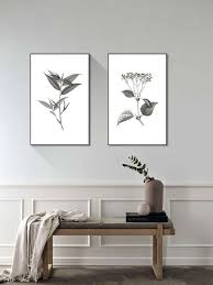 Botanical Theme Canvas Wall Art