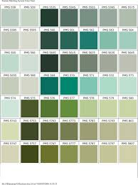 Pantone Matching System Colour Chart 2006 Pms Colours Used