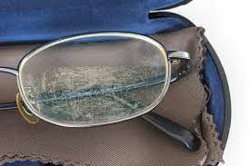 remove scratches from reading glasses