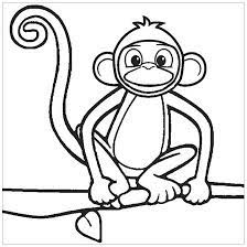 Barbie as rapunzel coloring pages. Monkeys To Color For Kids Monkeys Kids Coloring Pages