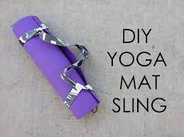 my handmade home diy yoga mat sling