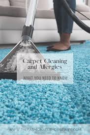 carpet cleaning and allergies what you