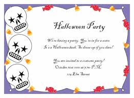 Halloween Invitation Templates Free Printable Festival Collections