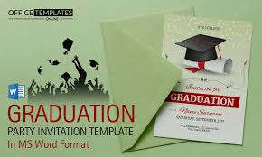 5 free graduation party invitation