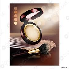 makeup powder beauty cosmetics promo