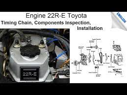 22r engine 2 4 l toyota timing chain