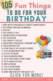What should I do for my birthday with friends?