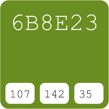 Olivedrab Olive Drab 3 6b8e23 Hex Color Code Schemes