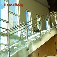 glass stair railings