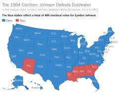 50 Years Of Electoral College Maps How The U S Turned Red