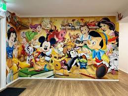 Disney Wall Murals Disney House