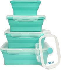 collapsible containers set of 4 square