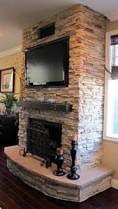 Tv On Stone Fireplace Christine Fife