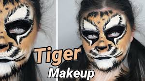 tiger halloween makeup tutorial