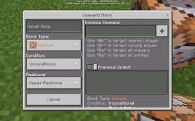 Now, activate the command block with the redstone device such as a lever, button, or pressure plate. In Mcpe How Do I Make A Command Block Not Have The Typical Infront Of A Say Msg Arqade