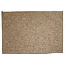 diall launda brown rectangular door mat