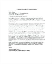Letter Format To Teacher From Student Letter Of Recommendation For