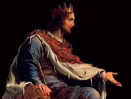 Image result for picture of king david praying on a rock