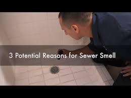 sewer smell in my bathroom