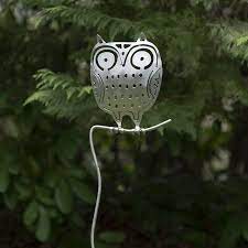 Owl Garden Stake Uncommon Goods