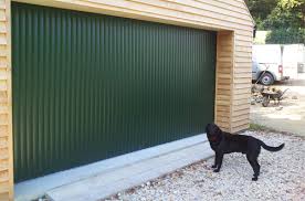 timber and commercial sliding garage doors