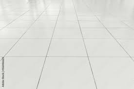 tile floor background in perspective