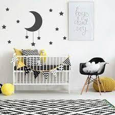 Moon And Stars Wall Art Stickers Star