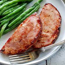pan fried ham steak healthy recipes
