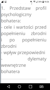 Język polski liceum. Prosze pomocy - Brainly.pl