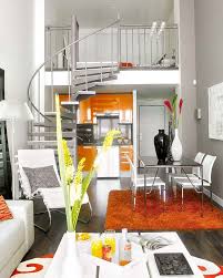 an ideal small loft interior design