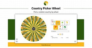 country picker wheel pick a random