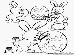 Perayaan paskah selalu identik dengan telur dan kelinci. 91 Foto Gambar Kelinci Paskah Untuk Diwarnai Kekinian
