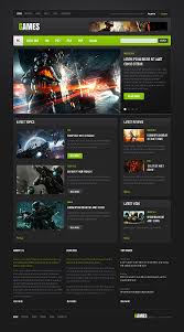 Thrilling Game Website Templates Entheosweb