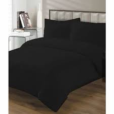 Double Cotton Black Bed Sheet Machine Wash