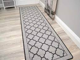 grey non slip door mats long short