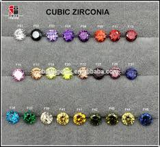 Full Fancy Color Of Color Chart Colored Cz Gems Loose Round Cubic Zirconia Rough For Waxing Buy Loose Cubic Zirconia Fancy Color Cubic