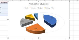 pie chart excel tutorial step by step