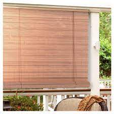 roll up blinds woodgrain pvc 60 x 72
